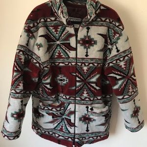Vintage tribal patterned jacket